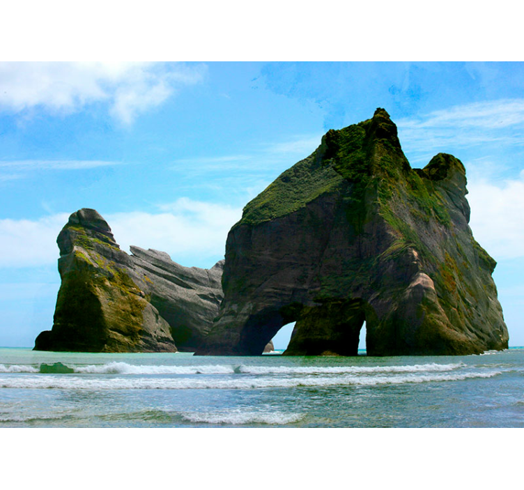 fototapety hory majestátna horská krajina - Tenstickers