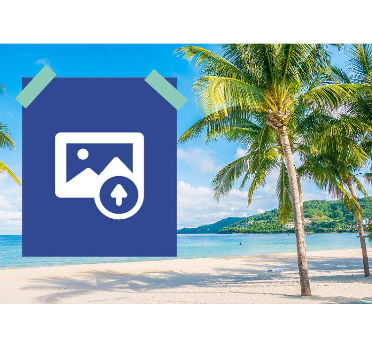 Fototapeta láska chvíle na pláži pre pár - Tenstickers