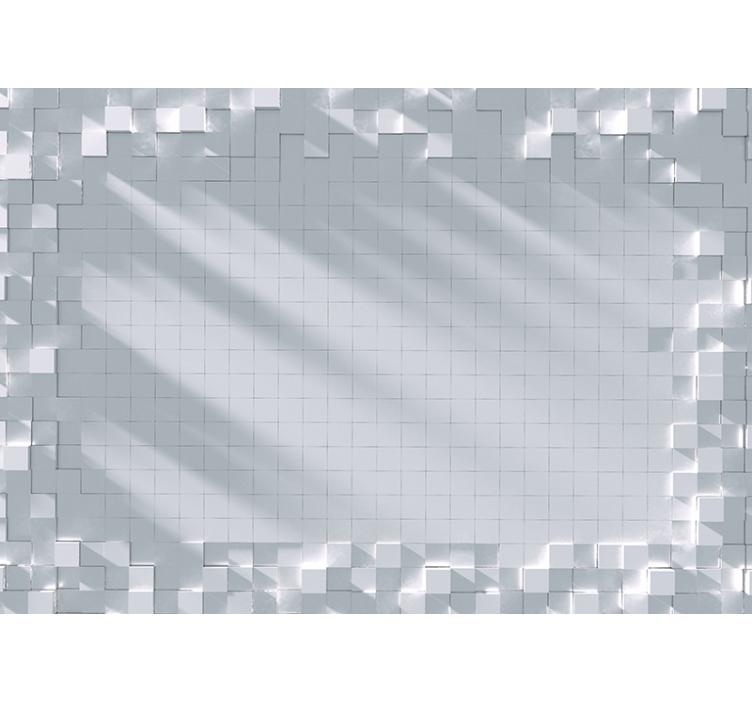 Fototapeta textura geometrický dlaždicový vzor - Tenstickers