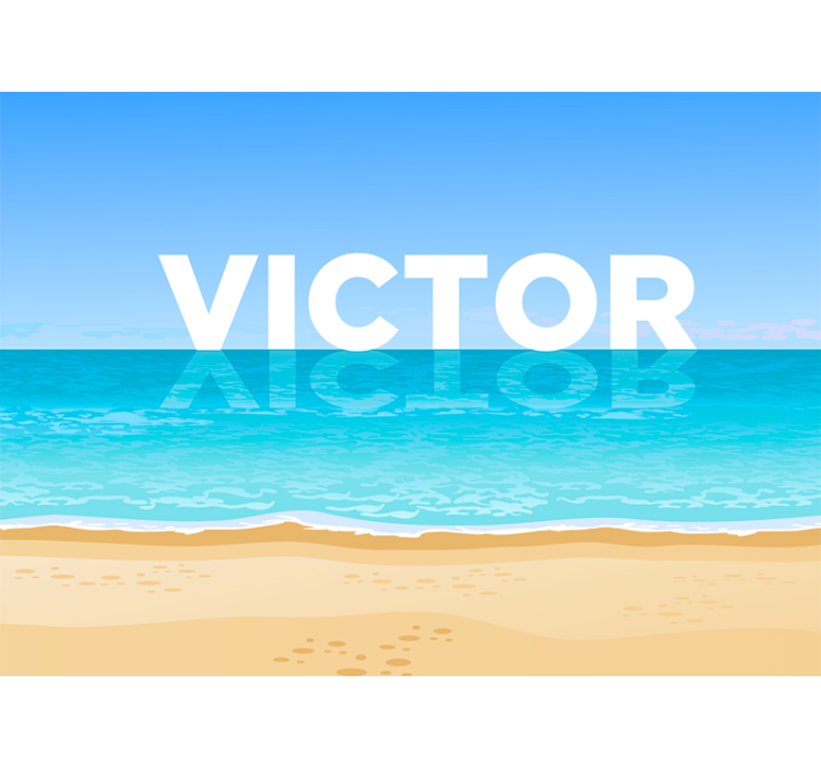 fototapety more pláž s vodou - Tenstickers