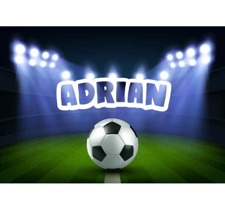 fototapety ľudia oslava futbalového ihriska - Tenstickers