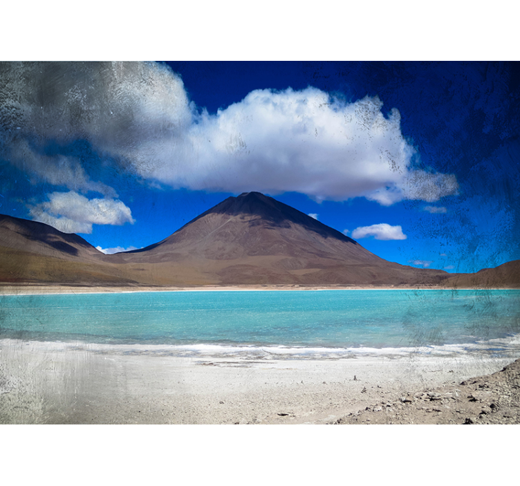 krajinka fototapety perspektíva alpského jazera - Tenstickers