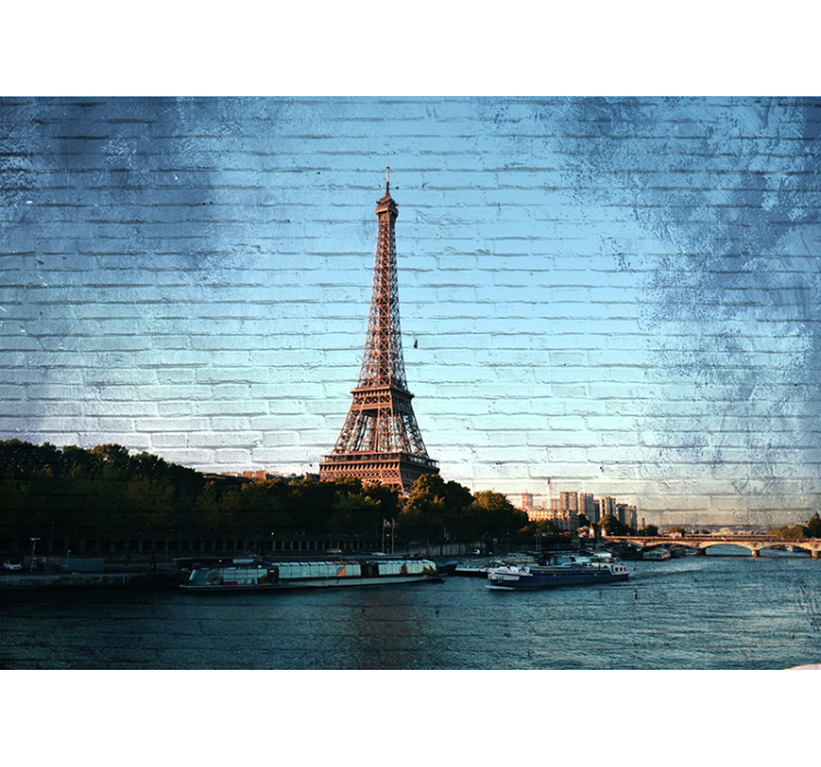fototapeta paríž perspektíva eiffelovej veže - Tenstickers