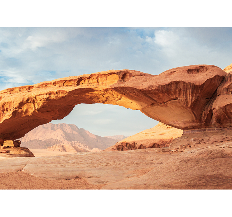 Fototapeta púštny wadi rum púštny - Tenstickers