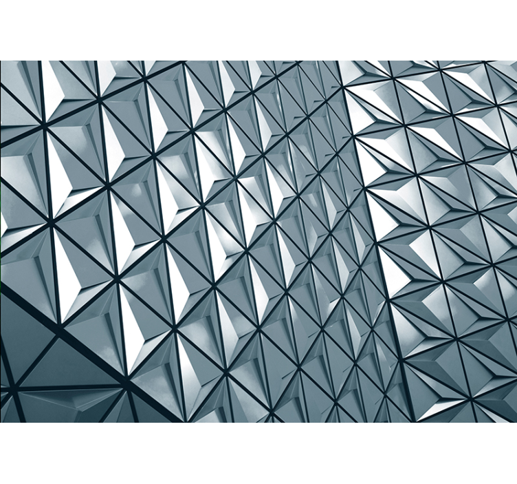 abstraktné fototapety geometrický vzorovaný povrch - Tenstickers