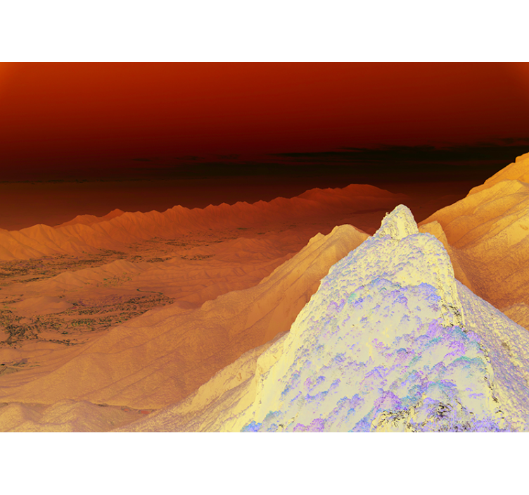 Krajinka fototapety ohromujúci výhľad na hory - Tenstickers