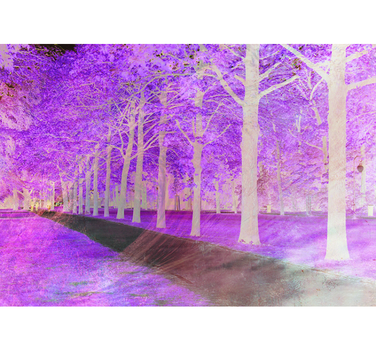 fototapety na stenu priroda svieža zelená cesta - Tenstickers