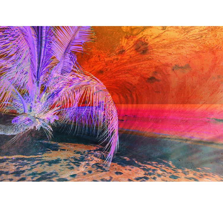 Fototapety na stenu priroda tropická plážová oáza - Tenstickers