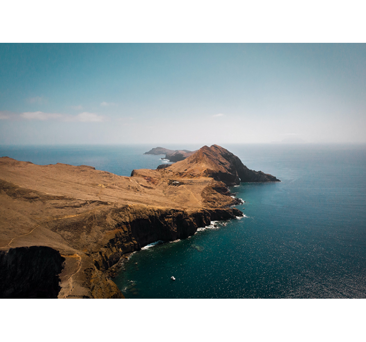 krajinka fototapety výhľad na pobrežné hory - Tenstickers