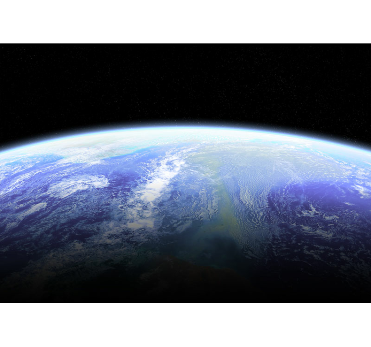 fototapety vesmír zem zhora - Tenstickers
