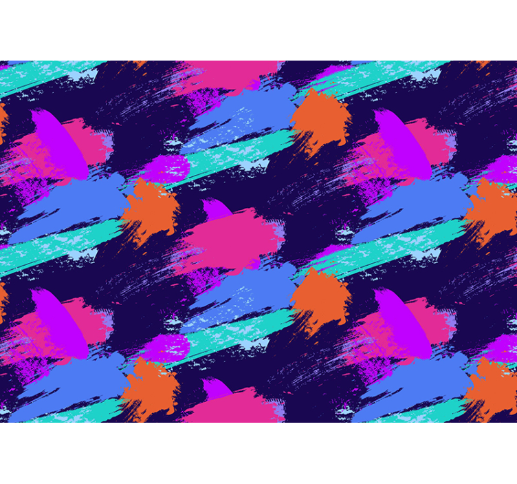 Abstraktné fototapety farebné ťahy štetca - Tenstickers