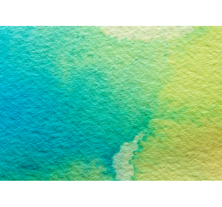 Abstraktné akvarelové svetlo zelené nástenné fototapeta - Tenstickers