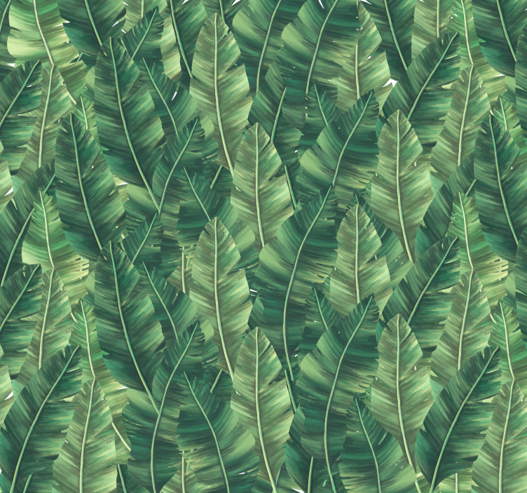 fototapeta na stenu priroda veľké listy - Tenstickers