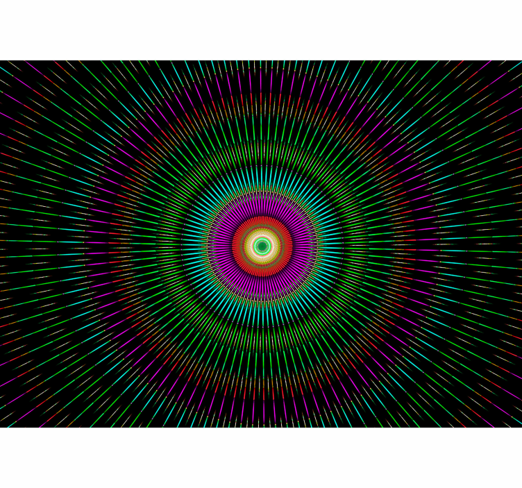 Abstraktné fototapety žiariaci špirálový vzor - Tenstickers