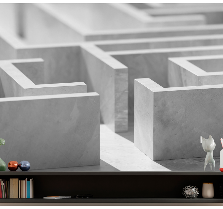 Abstraktné fototapety detaily labyrintovej štruktúry - Tenstickers