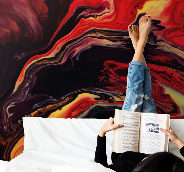 Abstraktné fototapety dynamické vírivé vzory - Tenstickers