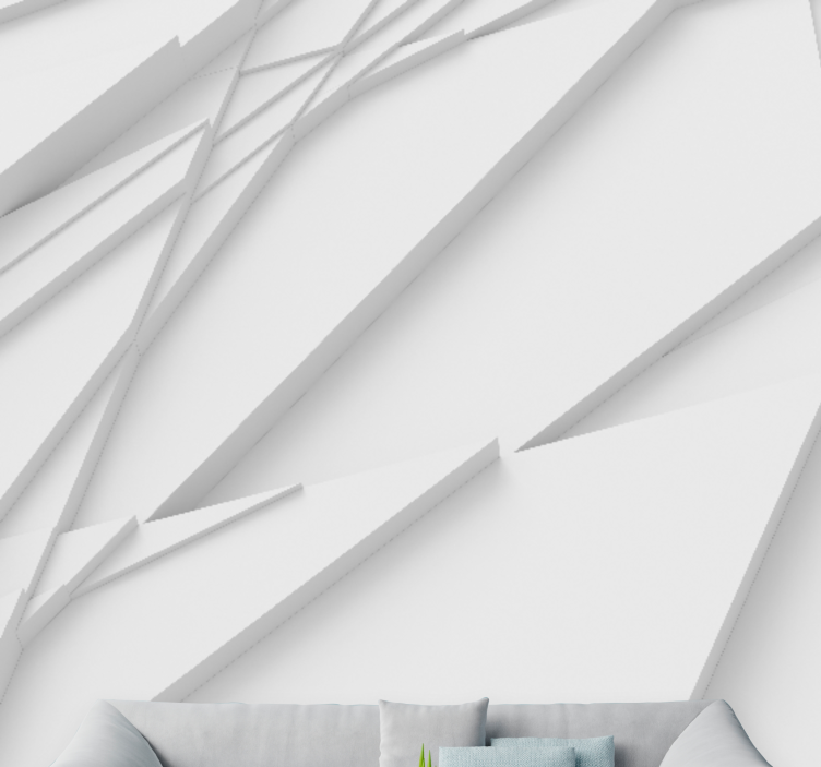 Abstraktné fototapety geometrických vrstvených vzorov - Tenstickers