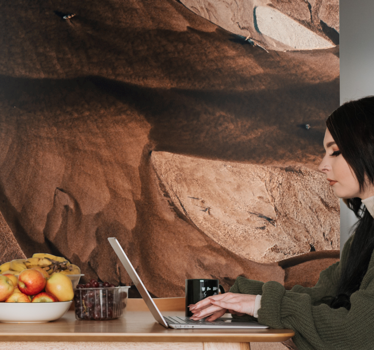 Abstraktné fototapety s textúrovanými piesočnými vzormi - Tenstickers