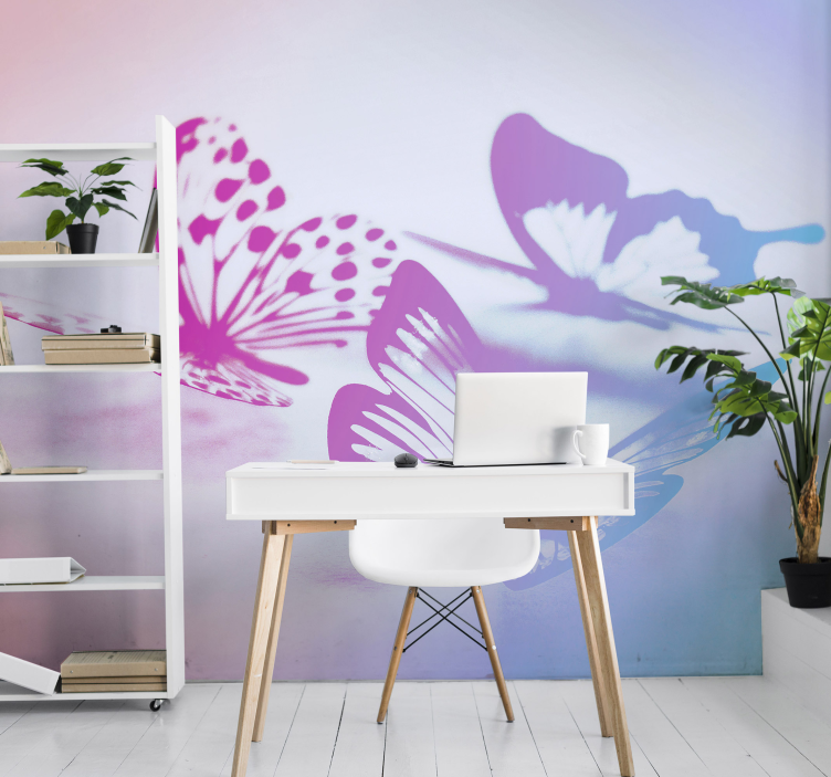 Bicolor motýle zviera fototapeta - Tenstickers