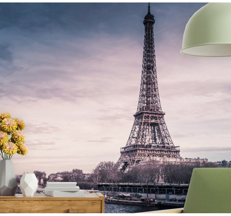 Eiffelova veža dizajn paris fototapeta - Tenstickers