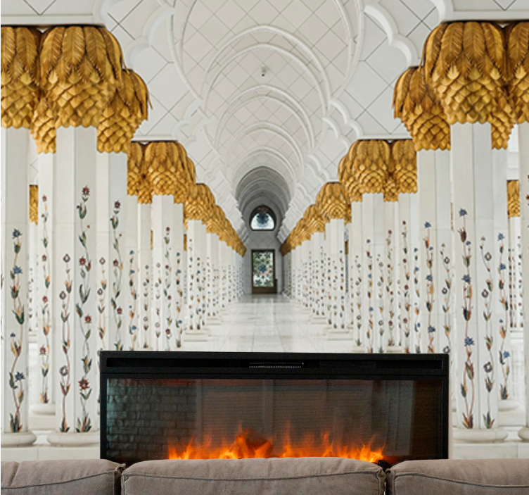 Fototapeta afrika majestátna stĺpová hala - Tenstickers