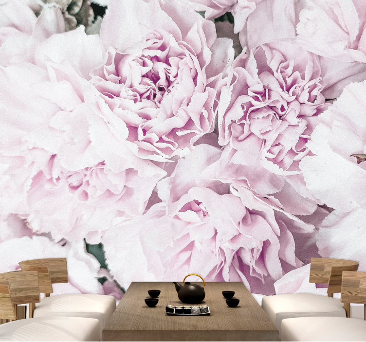 Fototapeta kvety jemné ružové kvety - Tenstickers