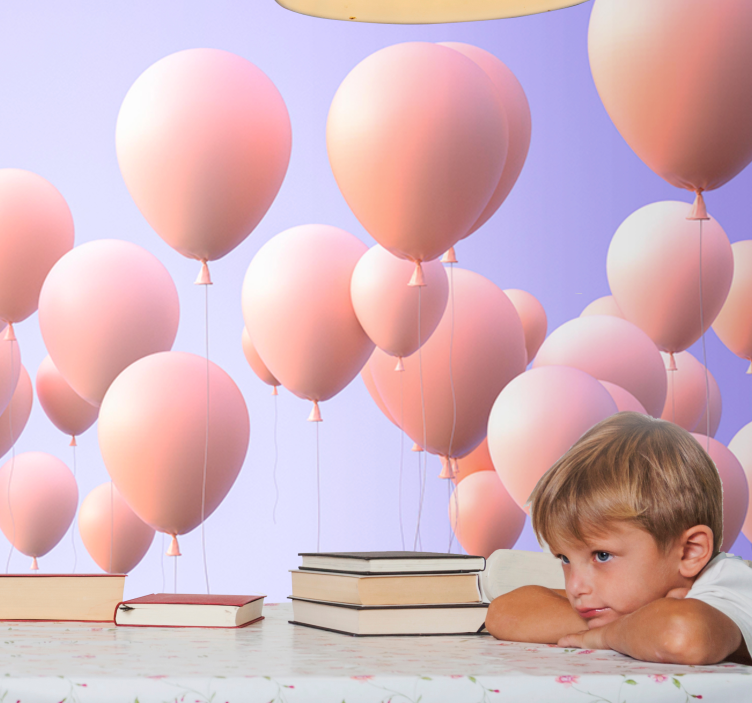 Fototapeta láska radostné balónové okamihy - Tenstickers