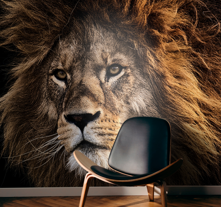 Fototapeta lev majestátne umenie - Tenstickers
