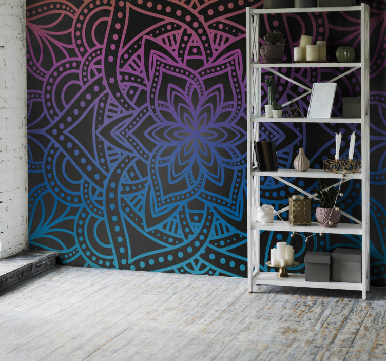 fototapety mandala zložitosť mandaly - Tenstickers