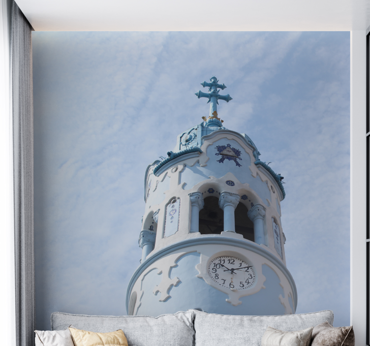 Fototapeta Modrý kostol Bratislava - Tenstickers