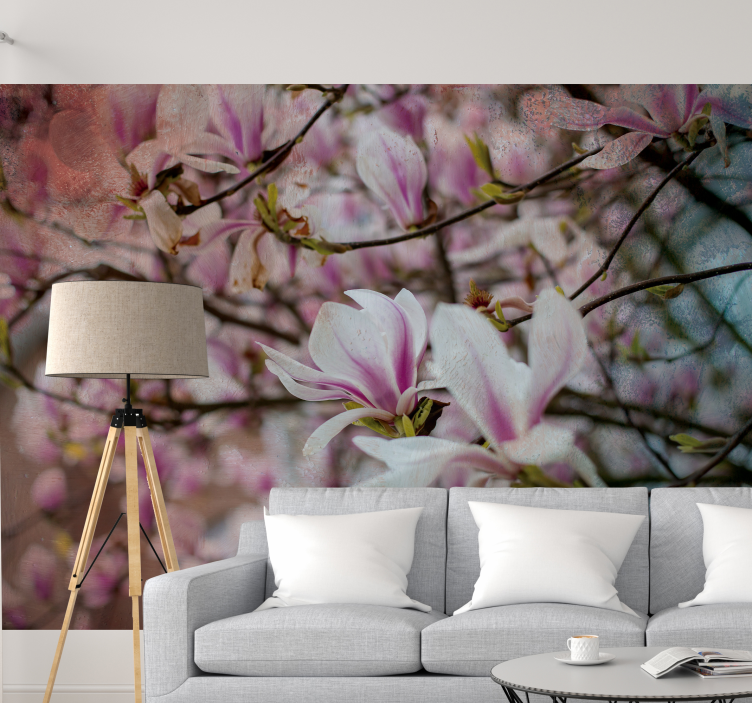fototapeta orchidea explózia kvetu magnólie - Tenstickers