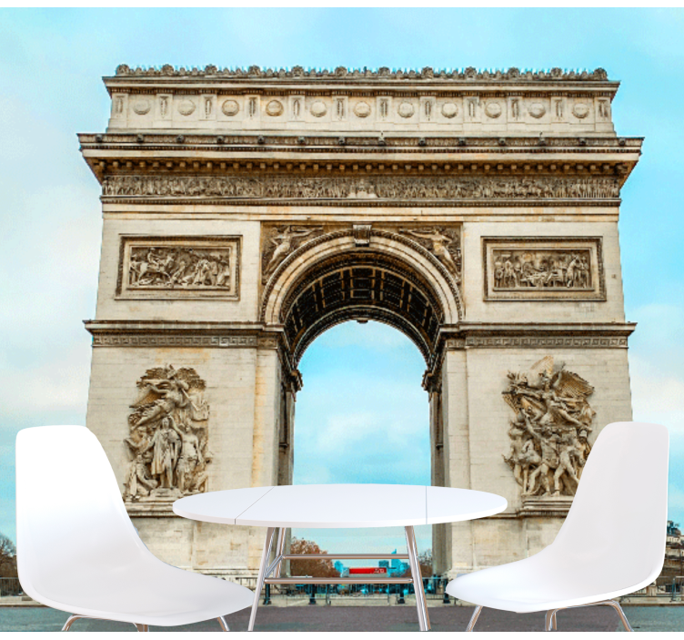 fototapeta paríž ikonický parížsky monument - Tenstickers