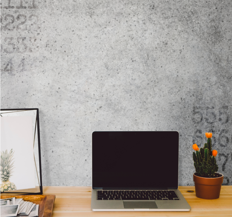 fototapeta kamene betónové vzorované pozadie - Tenstickers