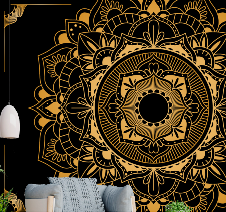 Fototapety mandala elegantný dizajn mandaly - Tenstickers