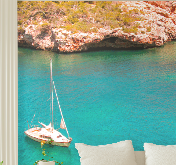 fototapety more plachetnica oceán - Tenstickers