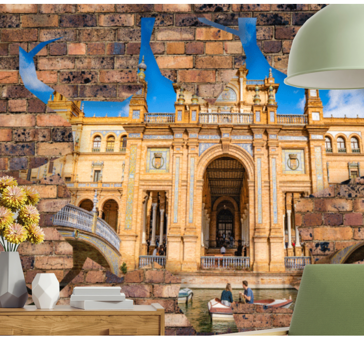 Fototapety na stenu mesta architektonická nádhera sevilly - Tenstickers