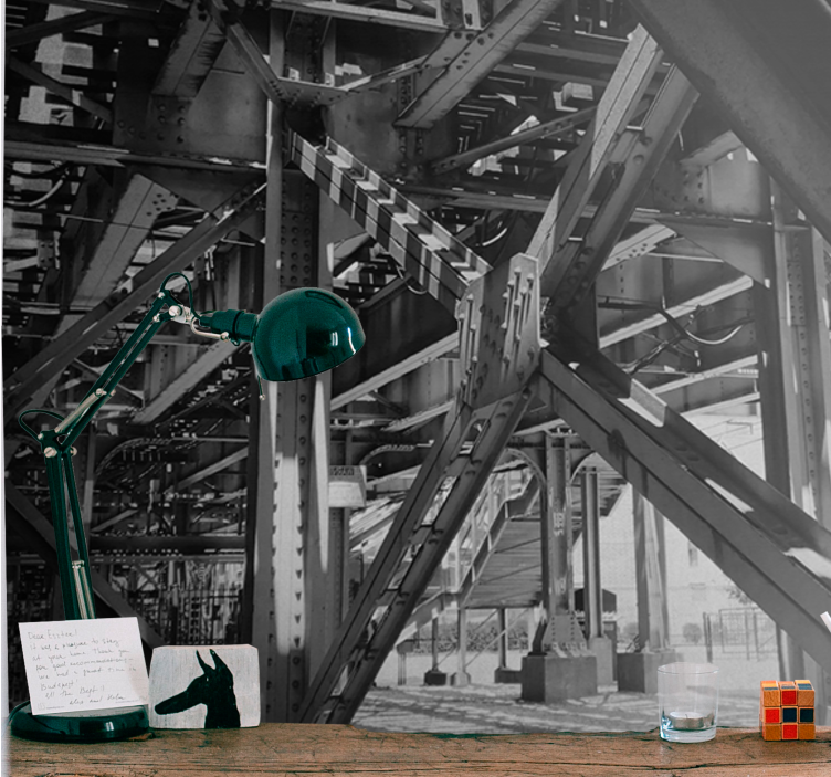 Fototapety na stenu mesta mestská architektúra - Tenstickers