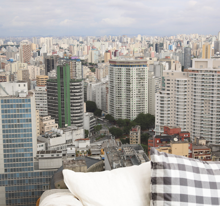 fototapety na stenu mesta pohľad panoráma mesta - Tenstickers