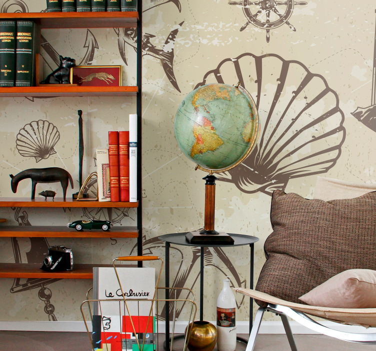 Fototapety na stenu mesta s námornými prvkami - Tenstickers