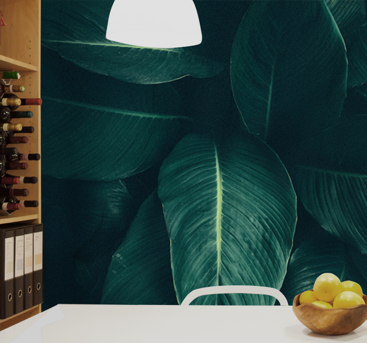 Fototapety na stenu priroda bujná listová textúra - Tenstickers