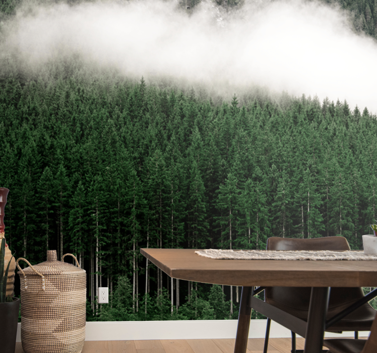 Fototapety na stenu priroda majestátna lesná scenéria - Tenstickers