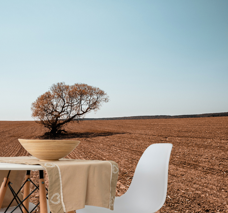 Fototapety na stenu priroda osamelý strom v krajine - Tenstickers