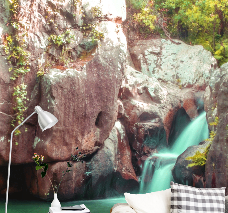 Fototapety na stenu priroda pokojné vodopádové scenérie - Tenstickers