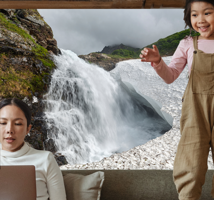 Fototapety na stenu priroda vodopádová scenéria - Tenstickers