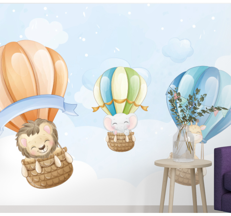 Fototapety so zvieratami a nafukovacie vzducholode - Tenstickers