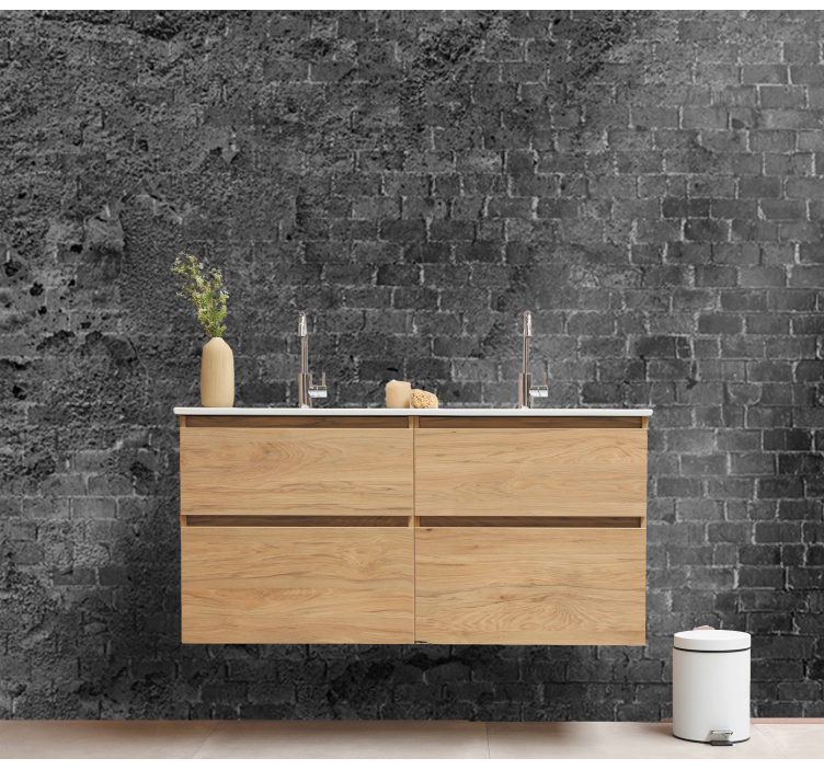 Fototapety tehly drsný povrch tehly - Tenstickers