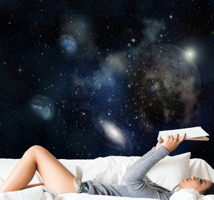 Fototapety vesmír scéna galaktického prieskumu - Tenstickers