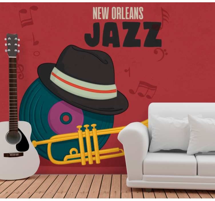 Hudobne fototapety new orleans jazz - Tenstickers