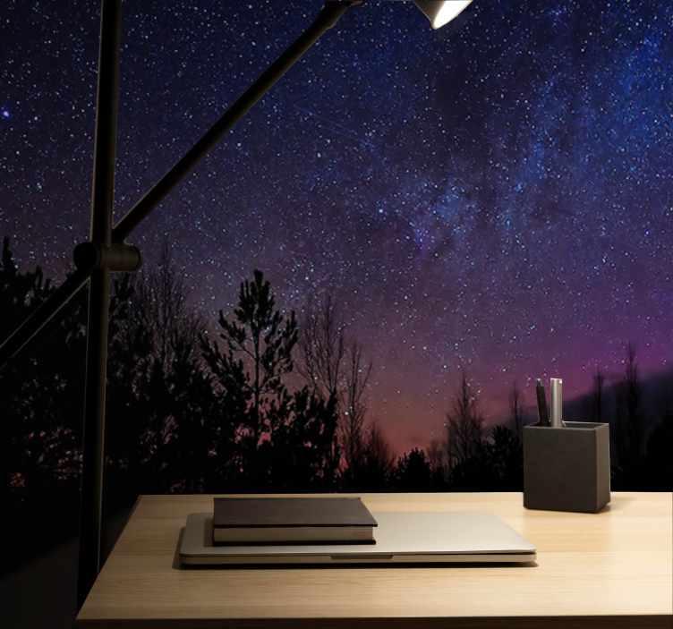 Fototapeta: hviezdy v lese - Tenstickers