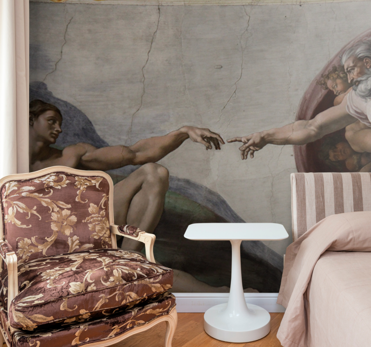 Klasicke umenie fototapety scéna stvorenia - Tenstickers